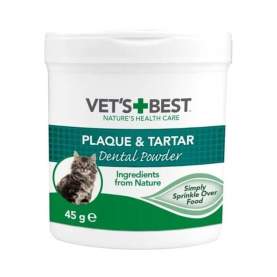 Vet's Best Deniz ve Spirulina Yosunu Özlü Kedi Plak Tartar Önleyici Ağız Bakım Tozu 45 gr Vet's Best Deniz ve Spirulina Yosunu Özlü Kedi Plak Tartar Önleyici Ağız Bakım Tozu 45 gr