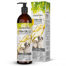 Garden Mix Kedi Ve Köpek Somon Yağı 200 ml Garden Mix Kedi Ve Köpek Somon Yağı 200 ml